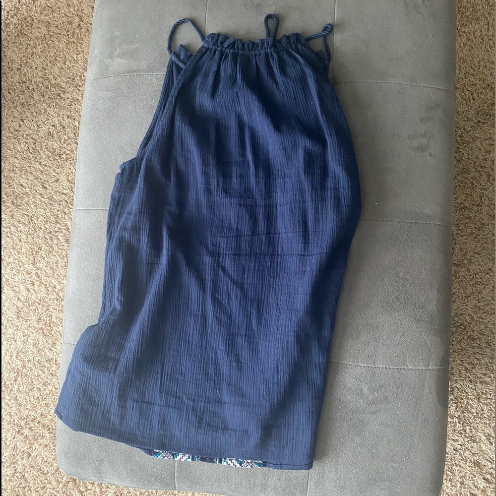 Drawstring Tank, Aztec Design - Picture 3 of 4